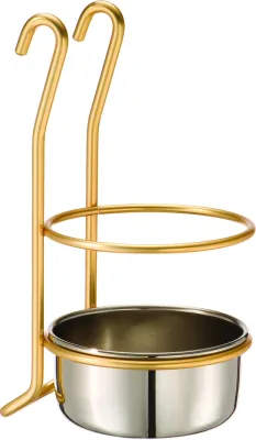 Чаша на рейлінг Lemi матове золото (31709)