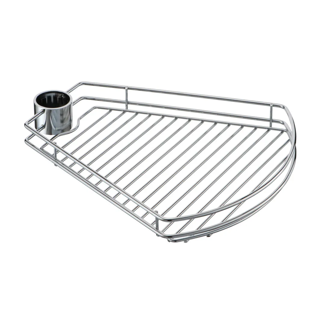 Полиця трапецієвидна Lemax хром 42x35,5x6,5 см (STT420)