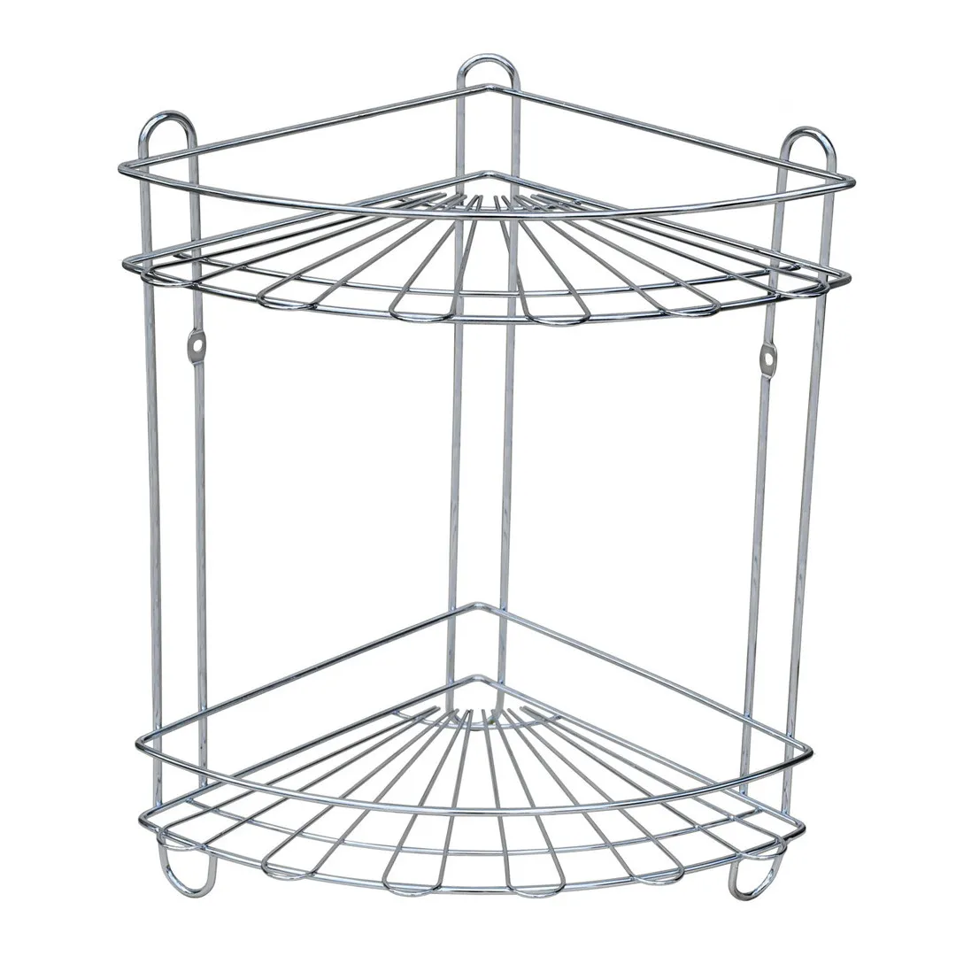 Полиця двоярусна Homax хром 22x22x33,5 см (EBA-430)