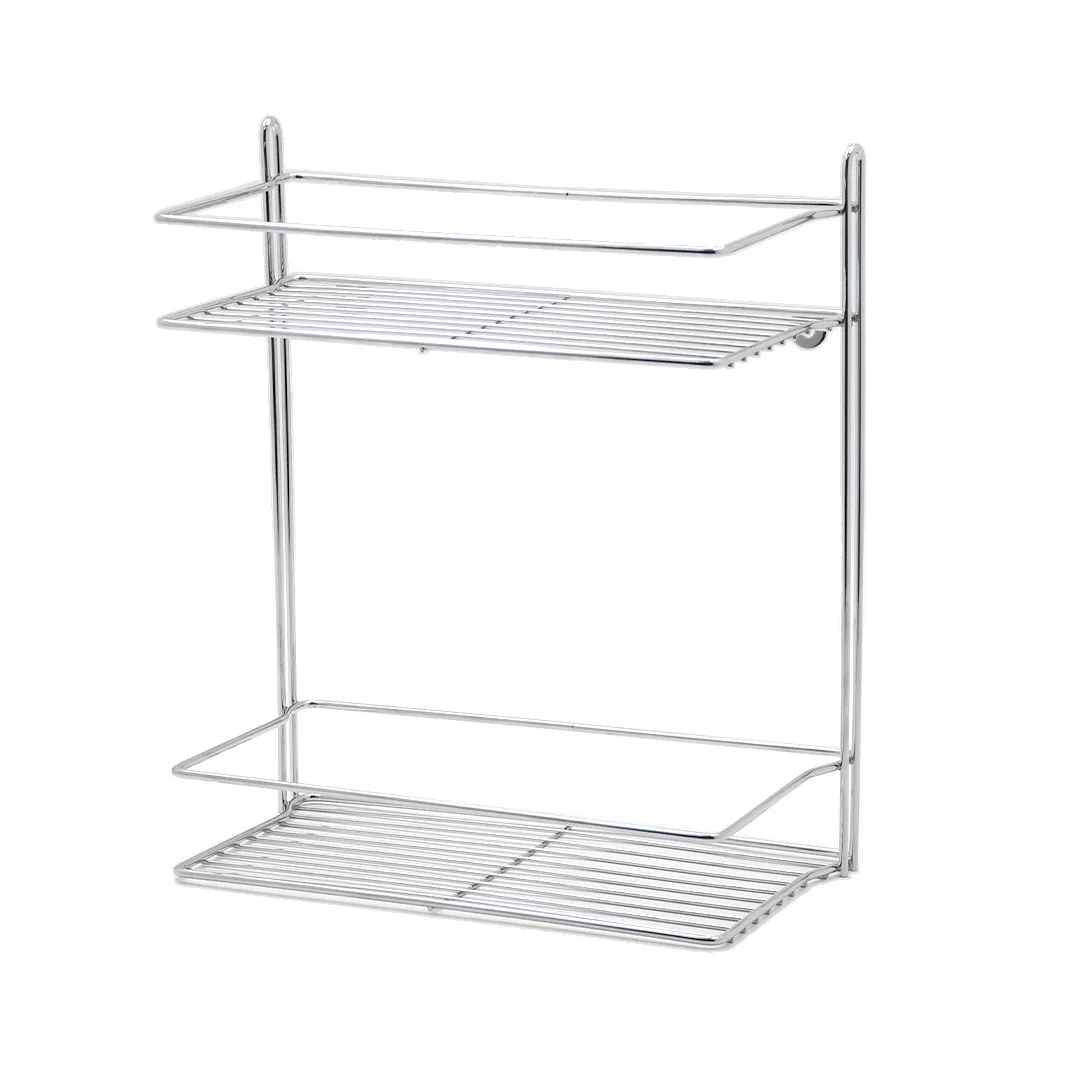Полиця двоярусна Homax хром 28x15,5x31,7 см (EBA-1002)