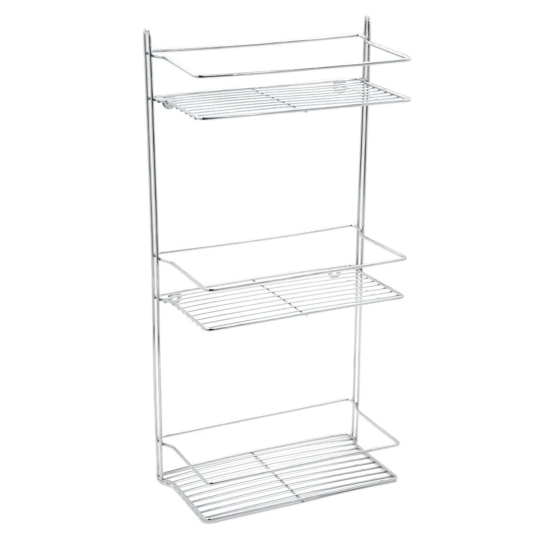 Полиця триярусна Homax хром 28x15,5x56 см (EBA-1003)