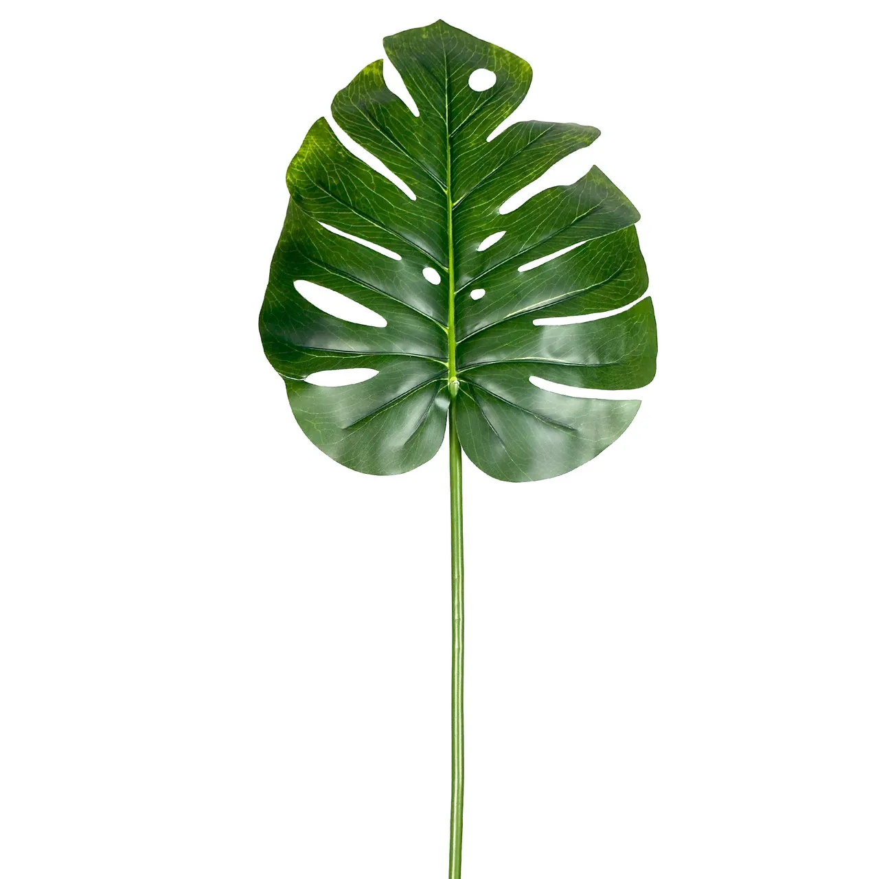 Штучне листя Engard Monstera зелене 74 см (TW-06)
