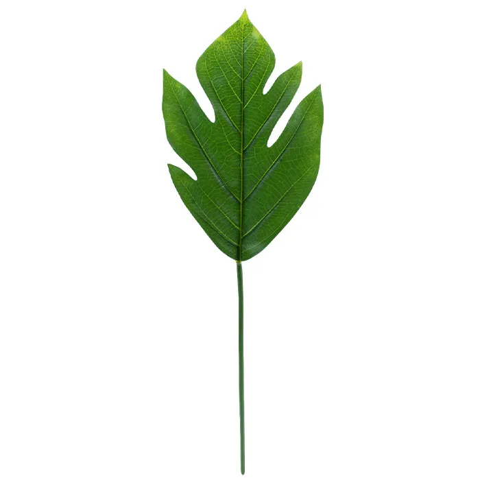Штучне листя Engard  Monstera зелене 56 см (TW-48)