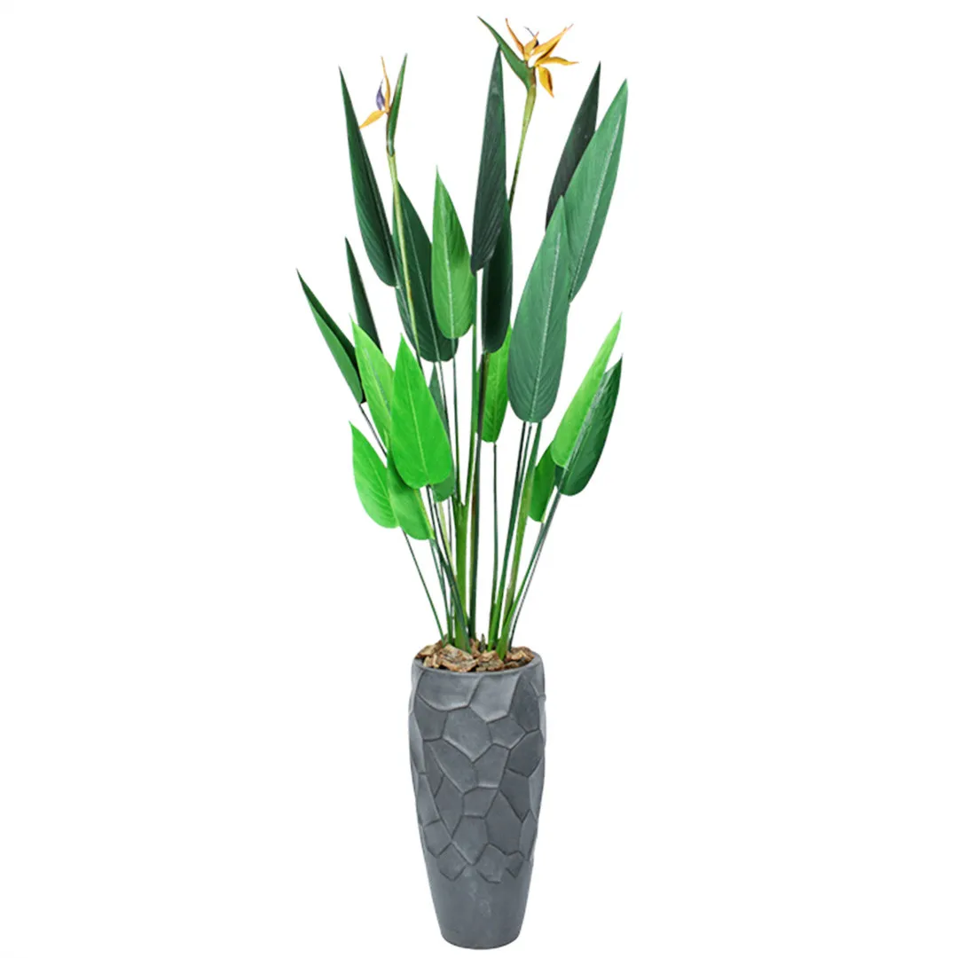 Штучна рослина Engard Strelitzia 120 см в кашпо (TW-2584-1)