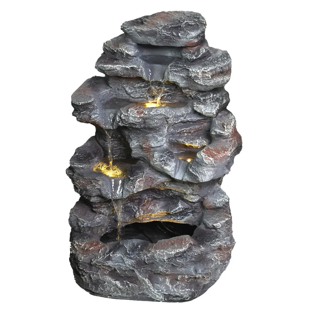 Фонтан декоративний Engard Каміння 39x32x60 см (F-36G)